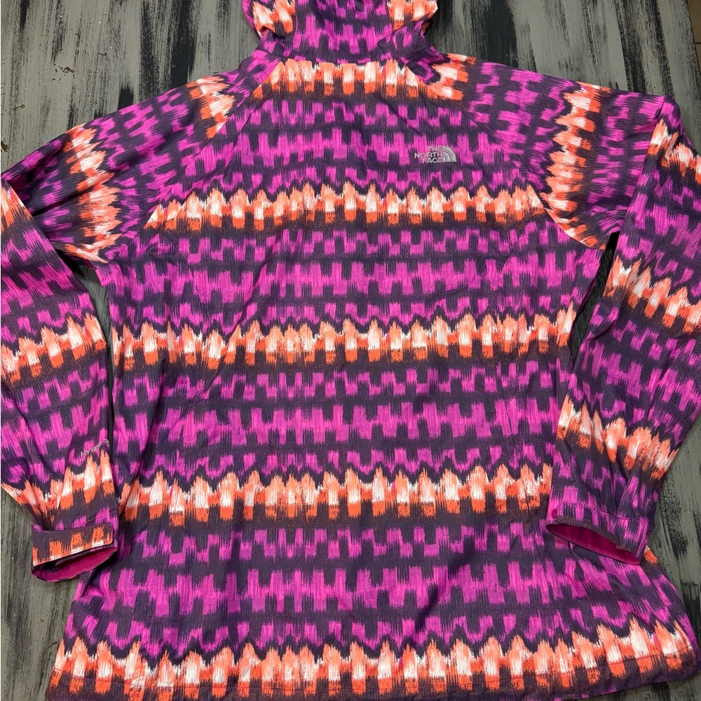 The North Face Hyvent 2.5L Pink/Black Speckled Rain Jacket - Picture 12 of 12